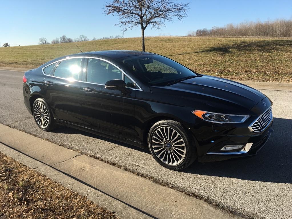 Pre-Owned 2017 Ford Fusion Titanium 4 Door Sedan in Carbondale #19B495 ...